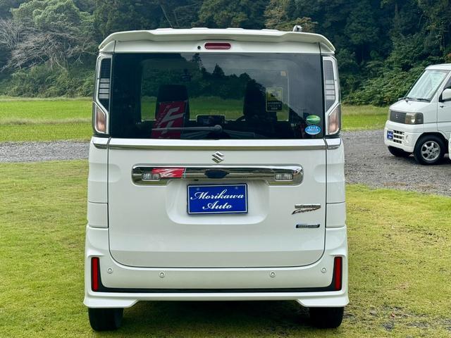 スペーシアカスタム ハイブリッドＸＳ　スマ－トキー　キーレスエントリー　アイドルストップ　オートハイビーム　シートヒーター　フルフラットシート　ＬＥＤヘッドライト　衝撃安全ボディー　オートライト　オートエアコン　ベンチシート　Ｗエアバッグ（3枚目）
