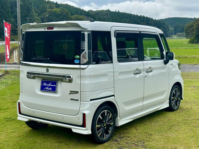 スペーシアカスタム ハイブリッドＸＳ　スマ－トキー　キーレスエントリー　アイドルストップ　オートハイビーム　シートヒーター　フルフラットシート　ＬＥＤヘッドライト　衝撃安全ボディー　オートライト　オートエアコン　ベンチシート　Ｗエアバッグ（8枚目）