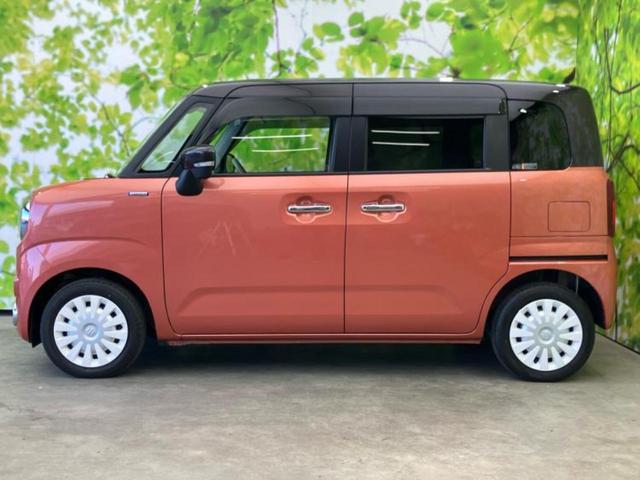ワゴンＲスマイル ハイブリッドＸ　純正　９インチ　ナビ／セーフティサポート（スズキ）／両側電動スライドドア／シートヒーター　運転席／全方位モニター／車線逸脱防止支援システム／パーキングアシスト　バックガイド　衝突被害軽減システム（2枚目）