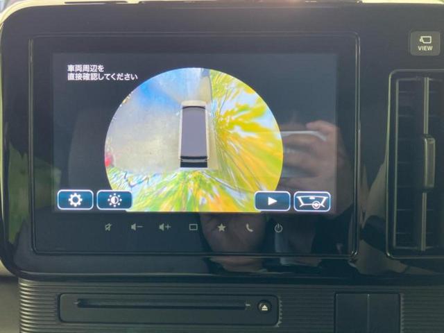 ワゴンＲスマイル ハイブリッドＸ　純正　９インチ　ナビ／セーフティサポート（スズキ）／両側電動スライドドア／シートヒーター　運転席／全方位モニター／車線逸脱防止支援システム／パーキングアシスト　バックガイド　衝突被害軽減システム（13枚目）