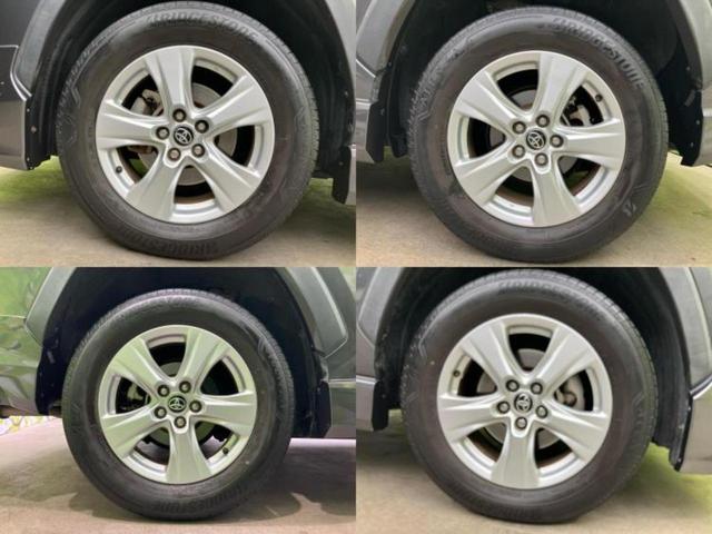 RAV4 X 新品タイヤ/純正エアロ/純正 9インチ SDナビ/衝突安全装置/車線逸脱防止支援システム/パーキングアシスト バックガイド/ドライブレコーダー 前後/ヘッドランプ LED 衝突被害軽減システム(43枚目)