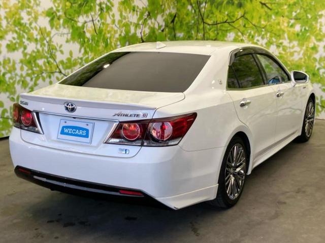 クラウンハイブリッド ハイブリッドアスリートＳ　Ｊフロンティア　新品タイヤ／保証書／純正　８インチ　ＳＤナビ／衝突安全装置／シートヒーター／車線逸脱防止支援システム／シート　ハーフレザー／ヘッドランプ　ＬＥＤ／ＥＴＣ／ＥＢＤ付ＡＢＳ／横滑り防止装置　バックカメラ（3枚目）