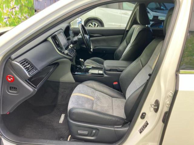 クラウンハイブリッド ハイブリッドアスリートＳ　Ｊフロンティア　新品タイヤ／保証書／純正　８インチ　ＳＤナビ／衝突安全装置／シートヒーター／車線逸脱防止支援システム／シート　ハーフレザー／ヘッドランプ　ＬＥＤ／ＥＴＣ／ＥＢＤ付ＡＢＳ／横滑り防止装置　バックカメラ（6枚目）