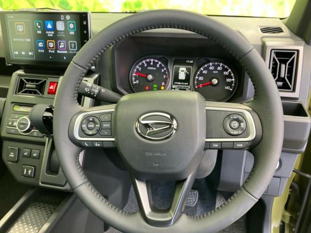 タフト Ｇターボダーククロムベンチャー　ガラスルーフ／保証書／ディスプレイオーディオ９インチ／スマートアシスト（トヨタ・ダイハツ）／シートヒーター　前席／車線逸脱防止支援システム／届出済未使用車／ヘッドランプ　ＬＥＤ　衝突被害軽減システム（13枚目）