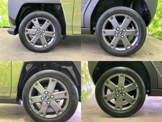 タフト Ｇターボダーククロムベンチャー　ガラスルーフ／保証書／ディスプレイオーディオ９インチ／スマートアシスト（トヨタ・ダイハツ）／シートヒーター　前席／車線逸脱防止支援システム／届出済未使用車／ヘッドランプ　ＬＥＤ　衝突被害軽減システム（37枚目）