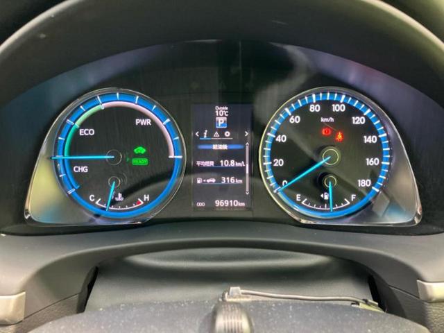 ハリアーハイブリッド ４ＷＤエレガンス　新品タイヤ／純正　９インチ　ＳＤナビ／シート　ハーフレザー／ヘッドランプ　ＬＥＤ／ＥＴＣ／ＥＢＤ付ＡＢＳ／横滑り防止装置／アイドリングストップ／フルセグＴＶ／エアバッグ　運転席／エアバッグ　助手席（13枚目）