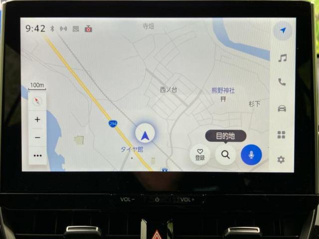 カローラクロス ハイブリッドＺ　保証書／ディスプレイオーディオ＋ナビ１０インチ／衝突安全装置／シートヒーター／車線逸脱防止支援システム／シート　ハーフレザー／電動バックドア／ヘッドランプ　ＬＥＤ／ＥＴＣ２．０　衝突被害軽減システム（9枚目）
