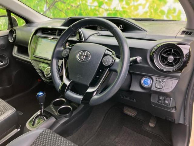 アクア クロスオーバー　新品タイヤ／保証書／純正　９インチ　ＳＤナビ／衝突安全装置／車線逸脱防止支援システム／シート　ハーフレザー／ヘッドランプ　ＬＥＤ／Ｂｌｕｅｔｏｏｔｈ接続／ＥＴＣ／ＥＢＤ付ＡＢＳ／横滑り防止装置（23枚目）