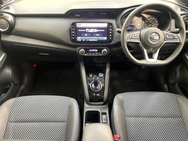 キックス X 純正9型ナビ インテリジェントアラウンドビューモニター セーフティアシスト プロパイロット 禁煙車 ハーフレザーシート ドラレコ コーナーセンサー レーンキープ スマートキー LEDヘッド ETC(2枚目)