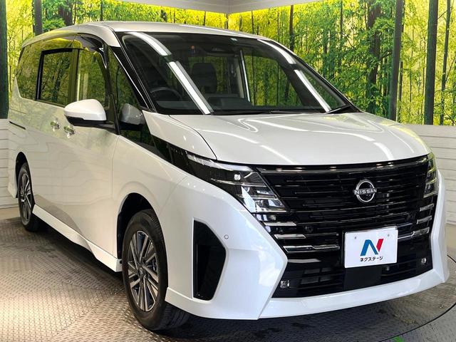 セレナ ハイウェイスターV 4WD 両側電動スライドドア 純正ナビ 後席モニター インテリジェントアラウンドビューモニター エマージェンシーブレーキ レーダークルーズ 禁煙車 シートヒーター ドラレコ コーナーセンサー(17枚目)