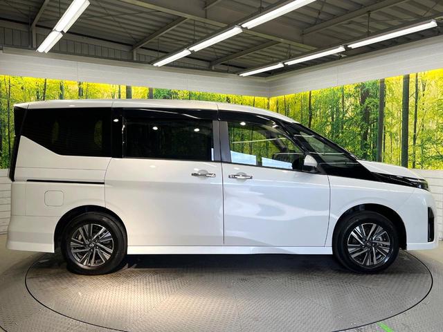 セレナ ハイウェイスターV 4WD 両側電動スライドドア 純正ナビ 後席モニター インテリジェントアラウンドビューモニター エマージェンシーブレーキ レーダークルーズ 禁煙車 シートヒーター ドラレコ コーナーセンサー(33枚目)