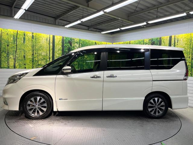 セレナ ハイウェイスター 両側電動スライドドア エマージェンシーブレーキ 禁煙車 SDナビ バックカメラ スマートキー LEDヘッド ETC クルーズコントロール 車線逸脱警報 オートライト 純正16インチアルミホイール(24枚目)
