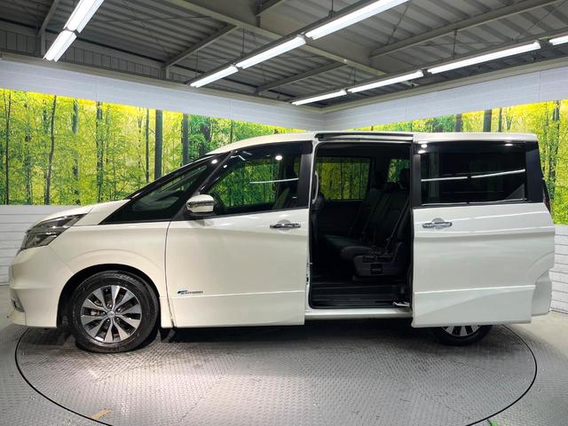 セレナ ハイウェイスター 両側電動スライドドア エマージェンシーブレーキ 禁煙車 SDナビ バックカメラ スマートキー LEDヘッド ETC クルーズコントロール 車線逸脱警報 オートライト 純正16インチアルミホイール(26枚目)
