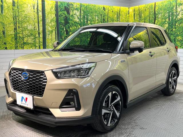 ロッキー プレミアムG HEV 9型ディスプレイオーディオ バックカメラ スマートアシスト レーダークルーズ 禁煙車 ハーフレザーシート シートヒーター コーナーセンサー レーンキープ スマートキー LEDヘッド オートライト(48枚目)