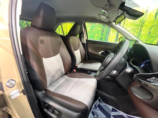 ヤリスクロス Z 純正ナビ パノラミックビューモニター ブラインドスポットモニター トヨタセーフティセンス レーダークルーズ 禁煙車 ハーフレザーシート シートヒーター コーナーセンサー レーンキープ スマートキー(8枚目)