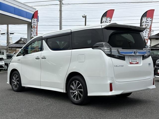 ヴェルファイアハイブリッド ZR 4WD フルセグ メモリーナビ 後席モニター バックカメラ 衝突被害軽減システム ETC ドラレコ 乗車定員7人 3列シート ワンオーナー 記録簿(4枚目)