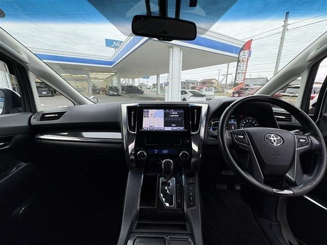 ヴェルファイアハイブリッド ZR 4WD フルセグ メモリーナビ 後席モニター バックカメラ 衝突被害軽減システム ETC ドラレコ 乗車定員7人 3列シート ワンオーナー 記録簿(14枚目)