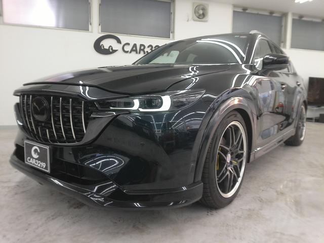 ＣＸ－５ ２５Ｓ　スポーツアピアランス　ワンオーナー　カスタムカー　運転支援システム　３６０°カメラ　エアロ　社外グリル　車高調　社外アルミ　黒革シート　パワーバックドア　ステアリングヒーター　シートヒーター　パワーシート　ＳＤナビ（20枚目）