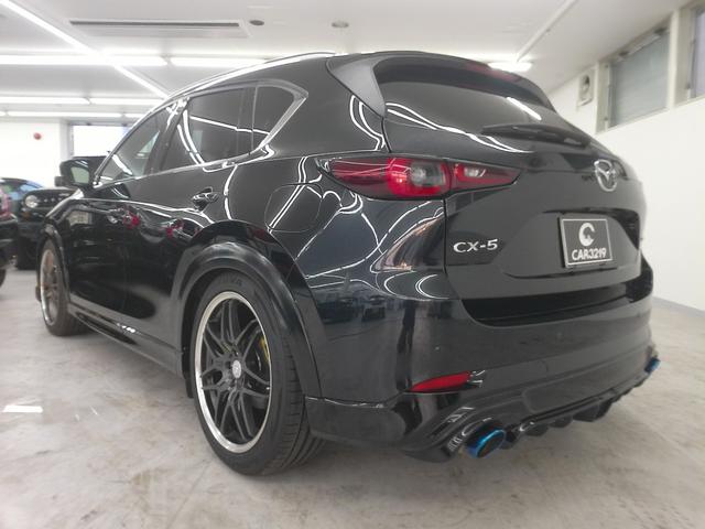 ＣＸ－５ ２５Ｓ　スポーツアピアランス　ワンオーナー　カスタムカー　運転支援システム　３６０°カメラ　エアロ　社外グリル　車高調　社外アルミ　黒革シート　パワーバックドア　ステアリングヒーター　シートヒーター　パワーシート　ＳＤナビ（22枚目）