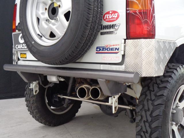 ジムニー クロスアドベンチャーXC 2インチUP オープンカントリーM/Tタイヤ 5次元マフラー K-PRODUCTSサス&ショック(減衰調整付き) ショートバンパー バンパーガード ディスプレイオーディオ アップルカープレイ(32枚目)