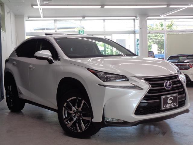 NX NX300h バージョンL 3眼LED サンルーフ 純正ナビ 地デジ BT接続 ETC ドラレコ バック&サイドカメラ シートヒーター&ベンチレーション パワーバックドア パワーシート 黒革シート 純正18AW(8枚目)