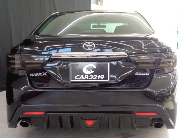 マークＸ 　Ｇ’Ｓ仕様　社外ヘッド＆テールランプ　純正ＨＤＤナビ　ＢＴ接続　バックカメラ　ＥＴＣ　トランクスポイラー　パワーシート　パドルシフト　ステアリングスイッチ　スポーツモード　アミスタット１８ＡＷ（7枚目）