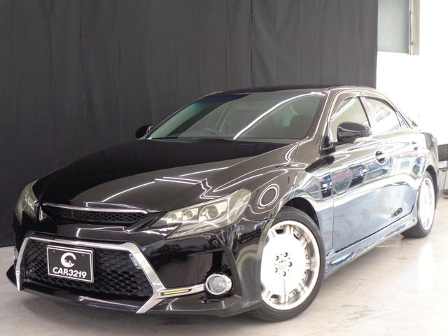 マークＸ 　Ｇ’Ｓ仕様　社外ヘッド＆テールランプ　純正ＨＤＤナビ　ＢＴ接続　バックカメラ　ＥＴＣ　トランクスポイラー　パワーシート　パドルシフト　ステアリングスイッチ　スポーツモード　アミスタット１８ＡＷ（9枚目）