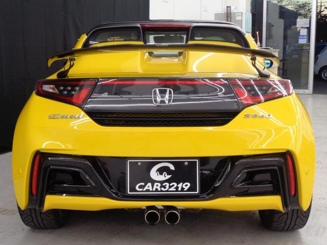 S660 α 無限ボンネット&フェンダー&リアスポ モデューロバンパー HKSマフラーエアクリ カーボンハードトップ バックカメラ LEDライト SHOWAサス ドリルドローター クルコン モデューロ15&16AW(7枚目)