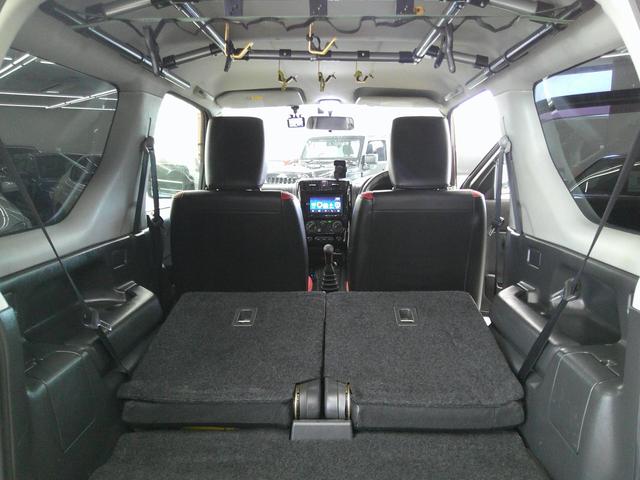 ジムニー クロスアドベンチャー　リフトアップカスタムカー　社外エアロ　社外アルミ　マッドタイヤ　ステッドプレート　ステップガード　社外マフラー　社外テール　シートヒーター　ディスプレイオーディオ　ドラレコ（31枚目）