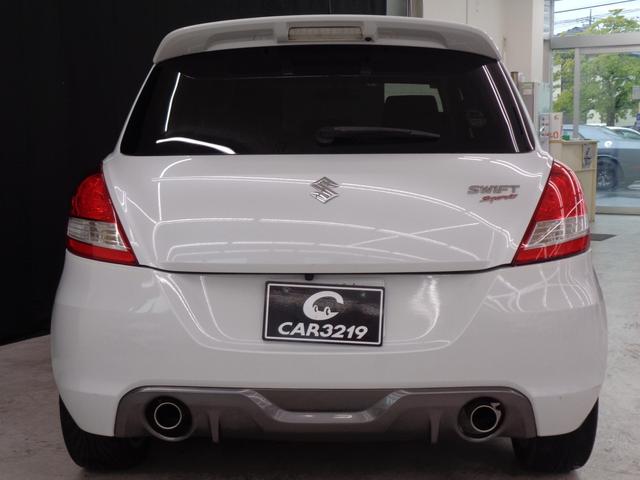 スイフトスポーツ ベースグレード　純正６速　ＨＩＤ　ケンウッドナビ　地デジ　バックカメラ　ＢＴ接続　ＥＴＣ　オートエアコン　プッシュスタート　スマートキー　クルコン　フォグランプ　革調シートカバー　純正１７ＡＷ（7枚目）