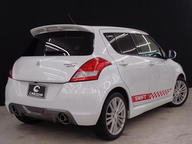 スイフトスポーツ ベースグレード　純正６速　ＨＩＤ　ケンウッドナビ　地デジ　バックカメラ　ＢＴ接続　ＥＴＣ　オートエアコン　プッシュスタート　スマートキー　クルコン　フォグランプ　革調シートカバー　純正１７ＡＷ（12枚目）