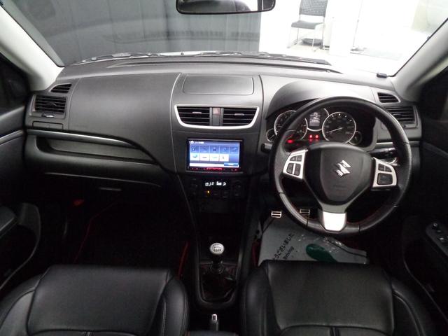 スイフトスポーツ ベースグレード　純正６速　ＨＩＤ　ケンウッドナビ　地デジ　バックカメラ　ＢＴ接続　ＥＴＣ　オートエアコン　プッシュスタート　スマートキー　クルコン　フォグランプ　革調シートカバー　純正１７ＡＷ（21枚目）