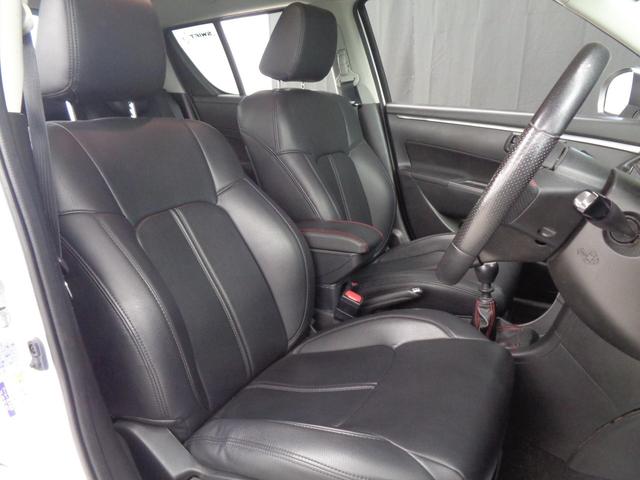 スイフトスポーツ ベースグレード　純正６速　ＨＩＤ　ケンウッドナビ　地デジ　バックカメラ　ＢＴ接続　ＥＴＣ　オートエアコン　プッシュスタート　スマートキー　クルコン　フォグランプ　革調シートカバー　純正１７ＡＷ（25枚目）