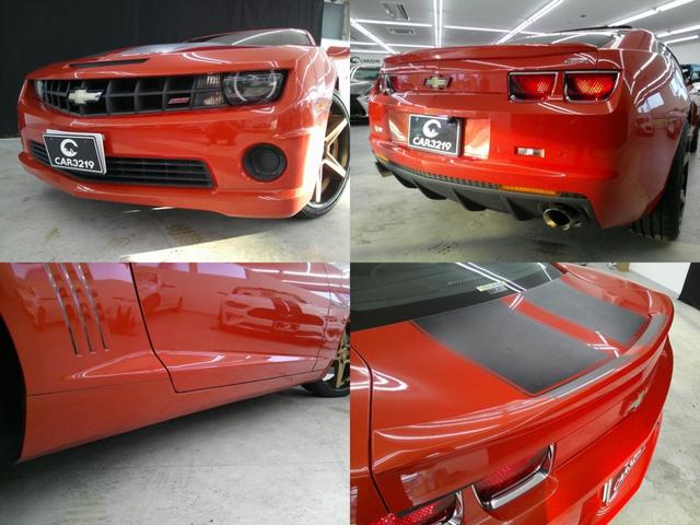 シボレーカマロ ＳＳ　ＲＳ　ディーラー車　Ｖ８　サンルーフ　社外マフラー　社外アルミ　車高調　ブレンボキャリパー　黒革シート　シートヒーター　パワーシート　ドラレコ　ボストンプレミアムサウンド　クルコン　ＥＴＣ（7枚目）