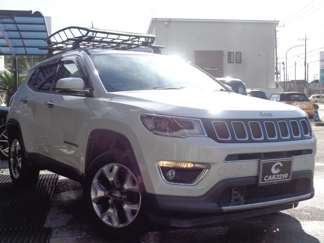 ジープ・コンパス リミテッド　パノラマサンルーフ　ＡＣＣ　レーンキープ　ブラインドスポット　パワーバックドア　純正ナビ　地デジ　ＢＴ接続　バックカメラ　ドラレコ　ＥＴＣ　パークアシスト　４ＷＤ切替　シートヒーター　純正１８ＡＷ（8枚目）