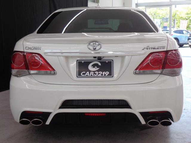 クラウン アスリート　ＢＬＡＣＫＰＥＡＲＬエアロ　ＡＭＥ１８ＡＷ　純正ＨＤＤナビ　地デジ　ＢＴ接続　バックカメラ　サイドカメラ　ＥＴＣ　ドラレコ　シートヒーター　ベンチレーション　クルコン　ＨＩＤ　パワーシート　黒革シート（7枚目）