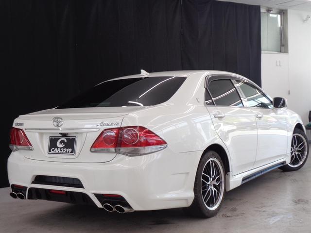 クラウン アスリート　ＢＬＡＣＫＰＥＡＲＬエアロ　ＡＭＥ１８ＡＷ　純正ＨＤＤナビ　地デジ　ＢＴ接続　バックカメラ　サイドカメラ　ＥＴＣ　ドラレコ　シートヒーター　ベンチレーション　クルコン　ＨＩＤ　パワーシート　黒革シート（12枚目）