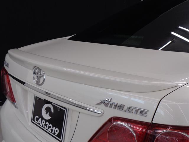 クラウン アスリート　ＢＬＡＣＫＰＥＡＲＬエアロ　ＡＭＥ１８ＡＷ　純正ＨＤＤナビ　地デジ　ＢＴ接続　バックカメラ　サイドカメラ　ＥＴＣ　ドラレコ　シートヒーター　ベンチレーション　クルコン　ＨＩＤ　パワーシート　黒革シート（40枚目）