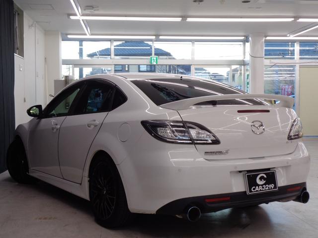 アテンザスポーツ ２５Ｚ　エアロパーツ　ＨＫＳマフラー　純正６速ＭＴ　ＢＯＳＥサウンド　ＨＤＤナビ　地デジ　バックカメラ　ドラレコ　ＥＴＣ　クルコン　パワーシート　ハーフレザー　ＨＩＤ　フォグランプ　ＤＳＣ　社外１８ＡＷ（13枚目）