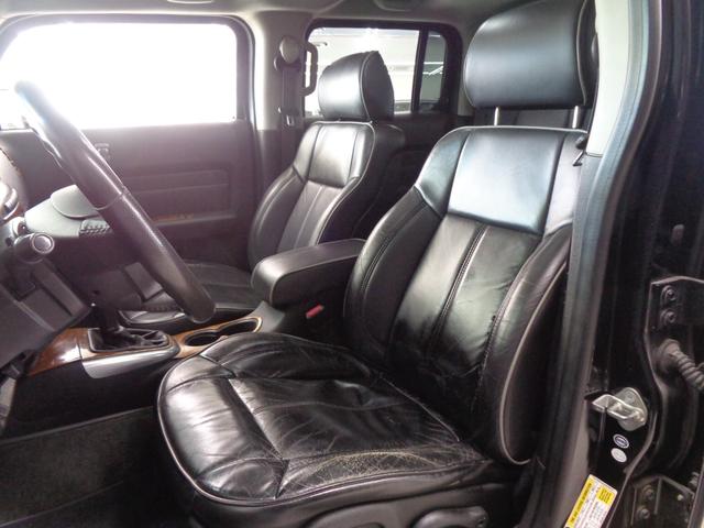 ハマーＨ３ 　三井物産　ウインカー＆テールカスタム　ルーフラック　サンルーフ　黒革　サイドステップ　ケンウッドナビ　地デジ　ＢＴ接続　バックカメラ　ＥＴＣ　パワーシート　社外１７インチ＋マッドタイヤ（24枚目）