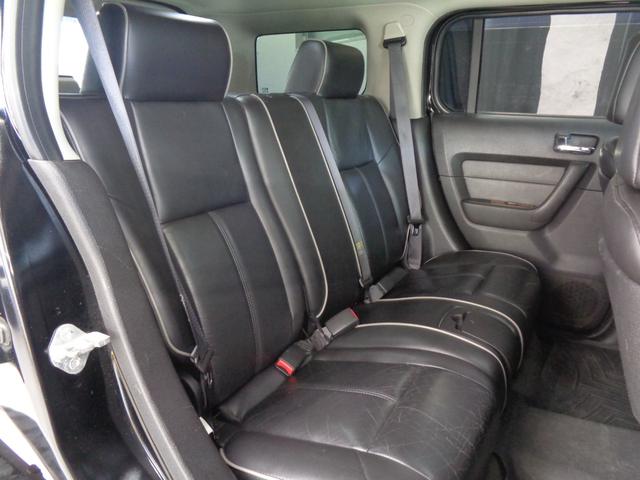 ハマーＨ３ 　三井物産　ウインカー＆テールカスタム　ルーフラック　サンルーフ　黒革　サイドステップ　ケンウッドナビ　地デジ　ＢＴ接続　バックカメラ　ＥＴＣ　パワーシート　社外１７インチ＋マッドタイヤ（28枚目）