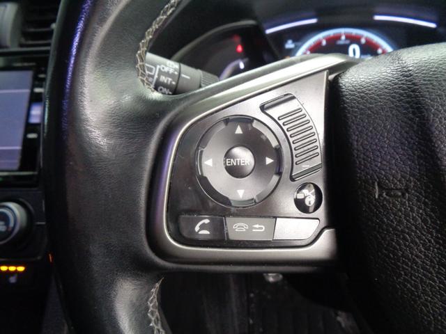 シビック ハッチバック　ホンダセンシング　６速ＭＴ　ホンダセンシング　レーンキープ　ＡＣＣ　純正ナビ　地デジ　ＢＴ接続　バックカメラ　ＥＴＣ　ドラレコ　シートヒーター　プッシュスタート　アイドリングストップ　エアロ　純正１８ＡＷ（27枚目）