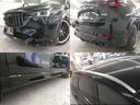 ＣＸ－５ ２５Ｓ　スポーツアピアランス　ワンオーナー　カスタムカー　運転支援システム　３６０°カメラ　エアロ　社外グリル　車高調　社外アルミ　黒革シート　パワーバックドア　ステアリングヒーター　シートヒーター　パワーシート　ＳＤナビ（6枚目）