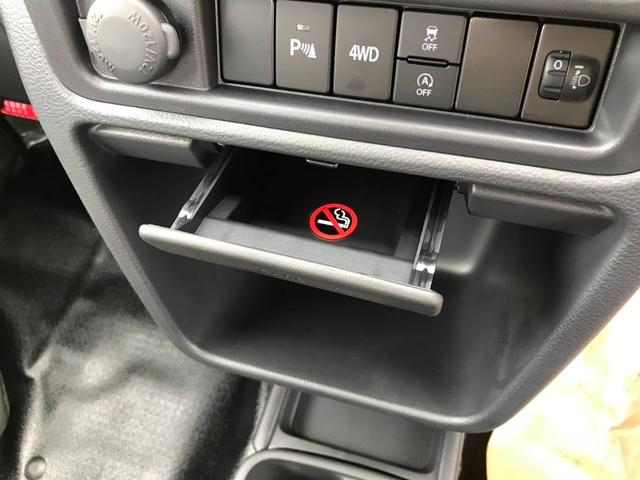 キャリイトラック ＫＣエアコン・パワステ　スズキ　セーフティ　サポート非装着車　３方開　４ＷＤ　４速オートマチック車　パートタイム４ＷＤ　エアコン／パワステ　キーレス　ＡＢＳ　障害物センサー　運転席／助手席エアバッグ　横滑り防止装置（19枚目）