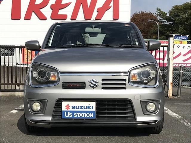 アルトワークス 5速マニュアル・ナビTVワンセグ・社外アルミホイール・ローダウン仕様・レガロシート ディスチャージド フロントフォグランプ フルエアロ スマートキー CD 横滑り防止装置 盗難防止装置(7枚目)