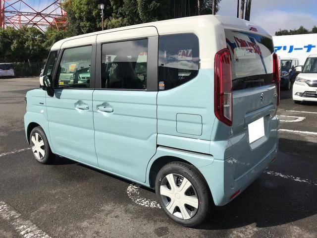スペーシア ハイブリッドＸ　ディスプレイオーディオ・スマホ連携グーグルナビ＆バックアイカメラ　セ－フティーサポート　運転席・助手席シートヒーター　ＬＥＤ　両側（電動）スライドドア　スマートキー　ベンチシート　フルフラットシート（11枚目）
