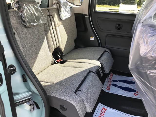 スペーシア ハイブリッドＸ　ディスプレイオーディオ・スマホ連携グーグルナビ＆バックアイカメラ　セ－フティーサポート　運転席・助手席シートヒーター　ＬＥＤ　両側（電動）スライドドア　スマートキー　ベンチシート　フルフラットシート（16枚目）