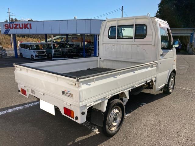 キャリイトラック ＫＣエアコン・パワステ　３方開　４ＷＤ　パートタイム４ＷＤ　エアコン　パワステ　三方開　荷台マット　ゲートプロテクター（12枚目）