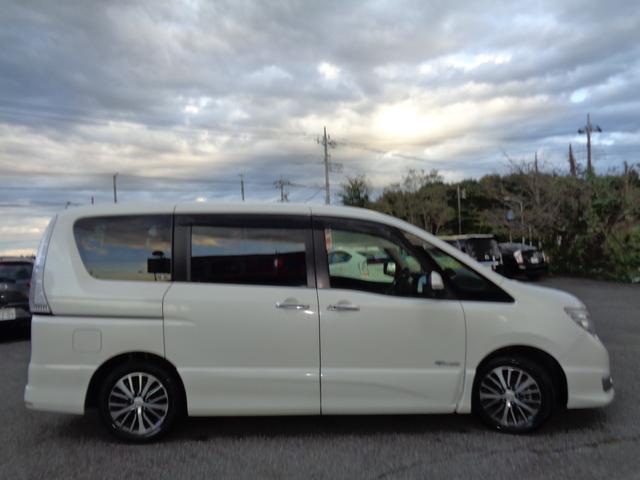 セレナ ハイウェイスターG S-HVアドバンスドセーフティ 純正フルエアロ LEDヘッドライト フォグ 16インチ Sキー Pスタート 8型HDDナビ DVD再生 Bluetooth フルセグTV アラウンドビュー フィリップダウン 両側パワスラ 取説記録簿(5枚目)