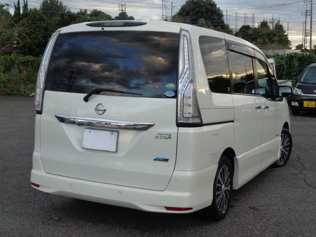 セレナ ハイウェイスターG S-HVアドバンスドセーフティ 純正フルエアロ LEDヘッドライト フォグ 16インチ Sキー Pスタート 8型HDDナビ DVD再生 Bluetooth フルセグTV アラウンドビュー フィリップダウン 両側パワスラ 取説記録簿(7枚目)